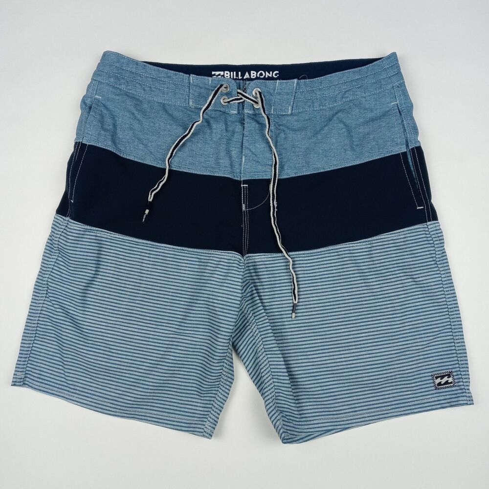 BILLABONG Board Shorts w/ Pockets Unlined Swimming Trunks Men's Size 30